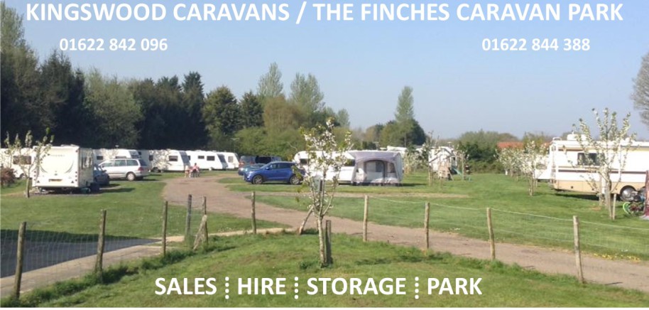 Sales Caravans Lined Up